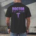 Medical Student Shirt Doctor Graduation Tshirt MD DO Degree Men's Back Print T-Shirt