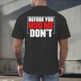 Meme Sarcastic Quotes For Antisocials Introverts Men's Back Print T-Shirt Meme Sarcastic Quotes For Antisocials Introverts Men's Back Print T-Shirt