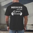 Midwife Est 2018 At Your Cervix Graduation Men's Back Print T-Shirt