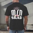 MSN Masters Graduation Men Women Son Daughter Men's Back Print T-Shirt