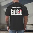 MUSICIAN Student Shirt Graduation MUSICIAN Stud Men's Back Print T-Shirt