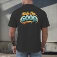 Nah Im Good Sarcastic Quote Introvert Humor Men's Back Print T-Shirt