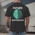 Neuro Surgeon Brain Student Graduation Future Neurosurgeon Men's Back Print T-Shirt