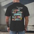 Next Stop 2nd Grade 1st First Grade Graduation Last Day Men's Back Print T-Shirt