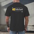 No 1 Pathologist Graduation Anniversairy Birthday Hospital Men's Back Print T-Shirt