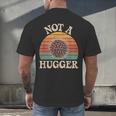Not A Hugger Retro Sea Urchin Sarcastic Introvert Men's Back Print T-Shirt