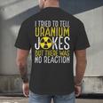 Nuclear Engineer Student Graduation Nuclear Engineering Men's Back Print T-Shirt