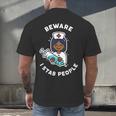 Nurse & Graduation Men's Back Print T-Shirt