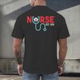 Nurse Est 2018 New Graduation Nursing School T-Shirt Men's Back Print T-Shirt