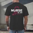 Nurse Graduate Graduation 2018 Nursing School Shirt Men's Back Print T-Shirt