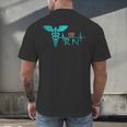 Nurse Shirt Graduation Nursing School RN Cute Tee Shirt Men's Back Print T-Shirt