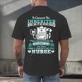 Nursing School Graduation Inherited RN LPN Nurse Grad 2021 Men's Back Print T-Shirt