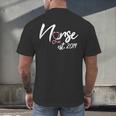 Nursing School Survivor Apparel Graduation Nurse RN EST 2019 Men's Back Print T-Shirt