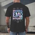 Omnisexual Emo Introvert Pride Trendy Mystic Teen Goth Style Men's Back Print T-Shirt Omnisexual Emo Introvert Pride Trendy Mystic Teen Goth Style Men's Back Print T-Shirt