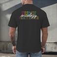 Oncology Nurse Practitioner For Graduation New Job Christmas Men's Back Print T-Shirt