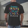 Para Educator Happy Last Day Of School Women Graduation Men's Back Print T-Shirt