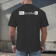 PhD Graduation Doctorate Student Graduate Men's Back Print T-Shirt