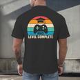 PhD Level Complete Graduation Doctorate In Philosophy Men's Back Print T-Shirt
