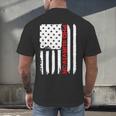 PhD Survivor Graduation American Flag Shirt Degree Tee Women Kids Men Men's Back Print T-Shirt