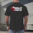 Phinally Done Graduation 2019 Phd Shirt Men's Back Print T-Shirt