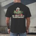 Plant Coffee Lover Plantrovert Gardening Introvert Men's Back Print T-Shirt Plant Coffee Lover Plantrovert Gardening Introvert Men's Back Print T-Shirt
