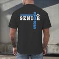 Powerlifting Senior 2025 Class Of 2025 Graduation Party 23 Men's Back Print T-Shirt