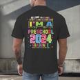 Pre School Graduation Idea For Kids & Preschool Graduation Men's Back Print T-Shirt