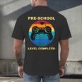 Pre-School Level Complete Graduation Video Gamer PreschoolMen's Back Print T-Shirt