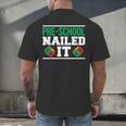 Pre-School Nailed It Shirt GraduationShirt Men's Back Print T-Shirt