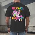 Preschool Nailed It Flossing Unicorn Graduation Shirt Men's Back Print T-Shirt