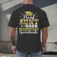 Proud Aunt Of 5th Grade Graduate 2025 Elementary Graduation Men's Back Print T-Shirt