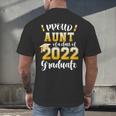 Proud Aunt Of a Class Of 2022 Graduate Graduation 2022 Women Men's Back Print T-Shirt