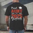 Proud Aunt Of a Class Of 2025 Graduate For Graduation Men's Back Print T-Shirt