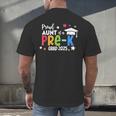Proud Aunt Of A Pre-K 2025 Graduate Class Of 2025 Graduation Men's Back Print T-Shirt