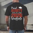 Proud Aunty Of a Class Of 2026 Graduate Senior Graduation Men's Back Print T-Shirt