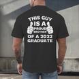 Proud Brother Of 2022 Graduate Class Of 2022 Graduation Men's Back Print T-Shirt