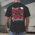 Proud Brother Of a Class Of 2024 Graduate For Graduation Men's Back Print T-Shirt
