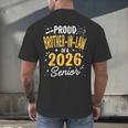 Proud Brother-In-Law Of A Class 2026 Senior Graduation 2026 Men's Back Print T-Shirt
