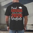 Proud Cousin Of a Class Of 2026 Graduate Senior Graduation Men's Back Print T-Shirt