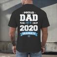 Proud Dad Of A Class Of 2020 Graduate TShirt Graduation Men's Back Print T-Shirt