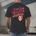Proud Educated Latina Graduation Masters Degree PhD Men's Back Print T-Shirt