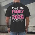 Proud Family Of a Class Of 2026 Graduate For Graduation Men's Back Print T-Shirt