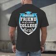 Proud Friend Of a 2018 College Grad Graduation Men's Back Print T-Shirt