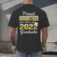 Proud Godmother Of 2022 Graduate Class 2022 Graduation 22 Men's Back Print T-Shirt