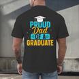 Proud Graduation Dad Father Of Graduates Men's Back Print T-Shirt