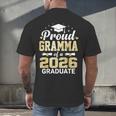 Proud Gramma Of A 2026 Graduate Class Of Graduation Men's Back Print T-Shirt