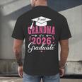 Proud Grandma Of a Class Of 2026 Graduate For Graduation Men's Back Print T-Shirt