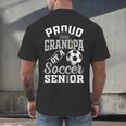 Proud Grandpa Of a Soccer Senior Class Of 2026 Graduation Men's Back Print T-Shirt