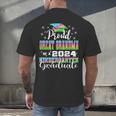 Proud Great Grandma Of Kindergarten Graduate 2024 Graduation Men's Back Print T-Shirt