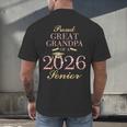 Proud Great Grandpa Of A 2026 Senior Graduate Graduation Men's Back Print T-Shirt